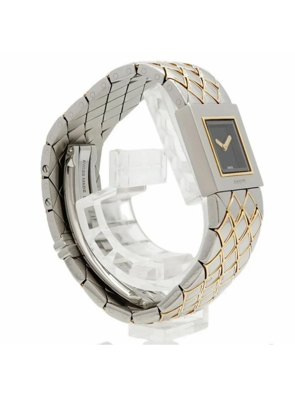 Chanel Quilted Black Dial Watch - Picture 3 of 9